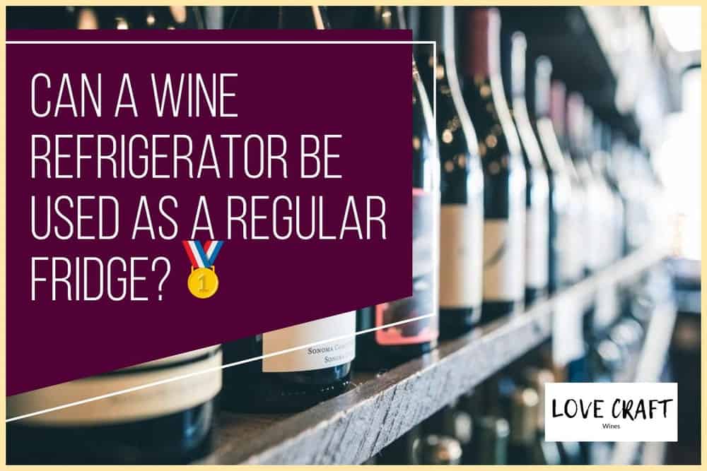 Can A Wine Fridge Be Used As A Regular Refrigerator?