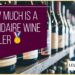 How much is a Frigidaire Wine Refrigerator?