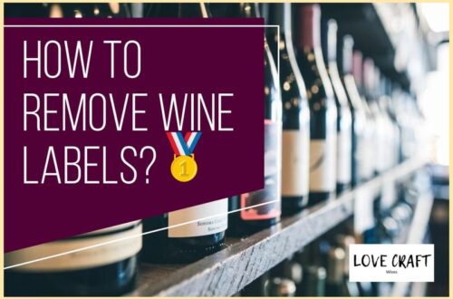 How To Remove Wine Bottle Labels